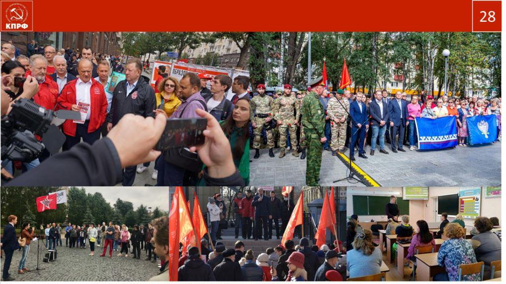 Содержательная основа протеста на современном этапе