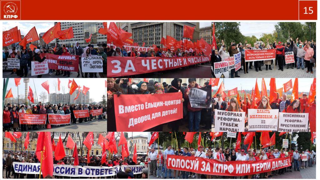Содержательная основа протеста на современном этапе