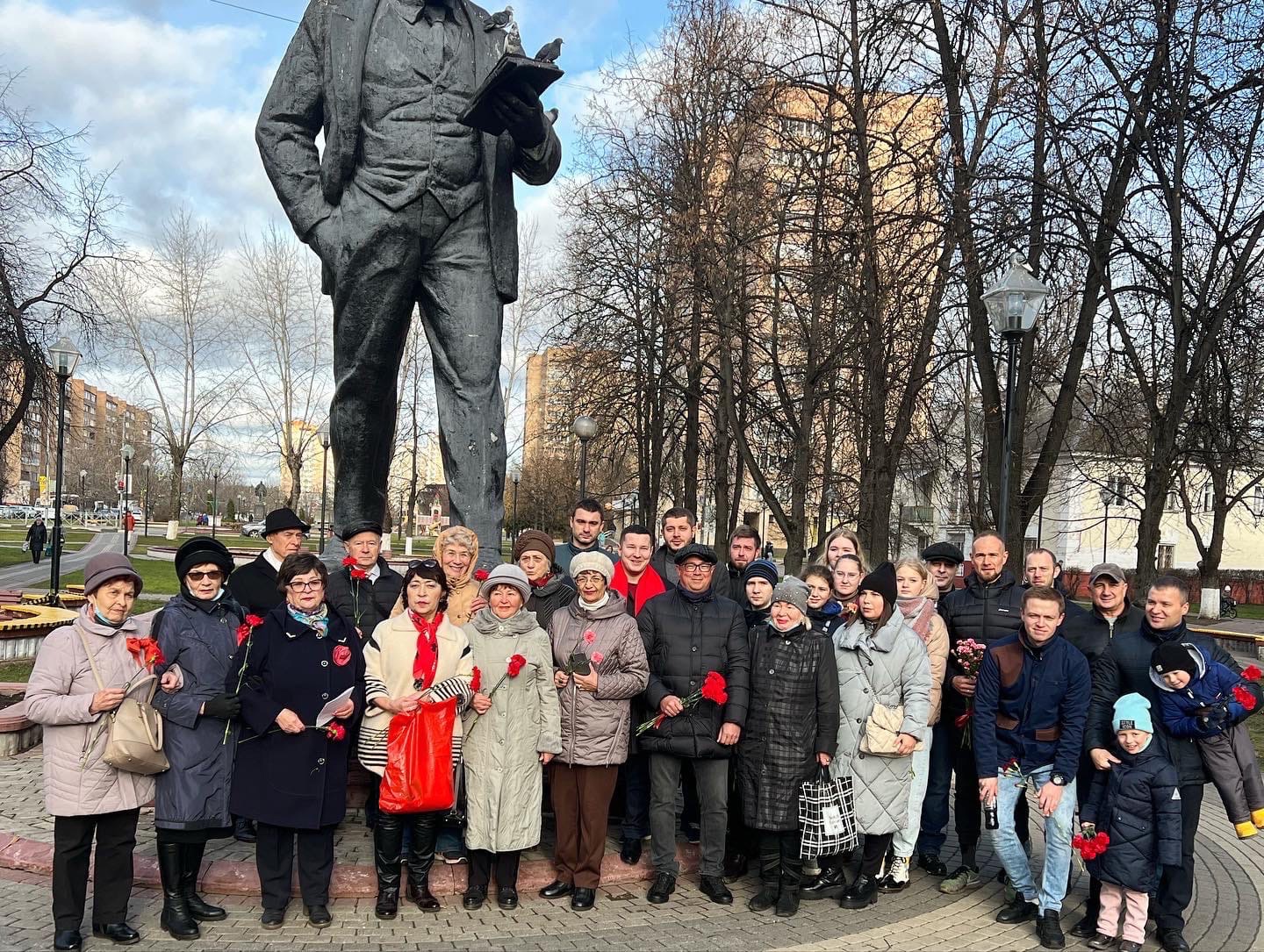 7 ноября в сердцах Балашихинских коммунистов!
