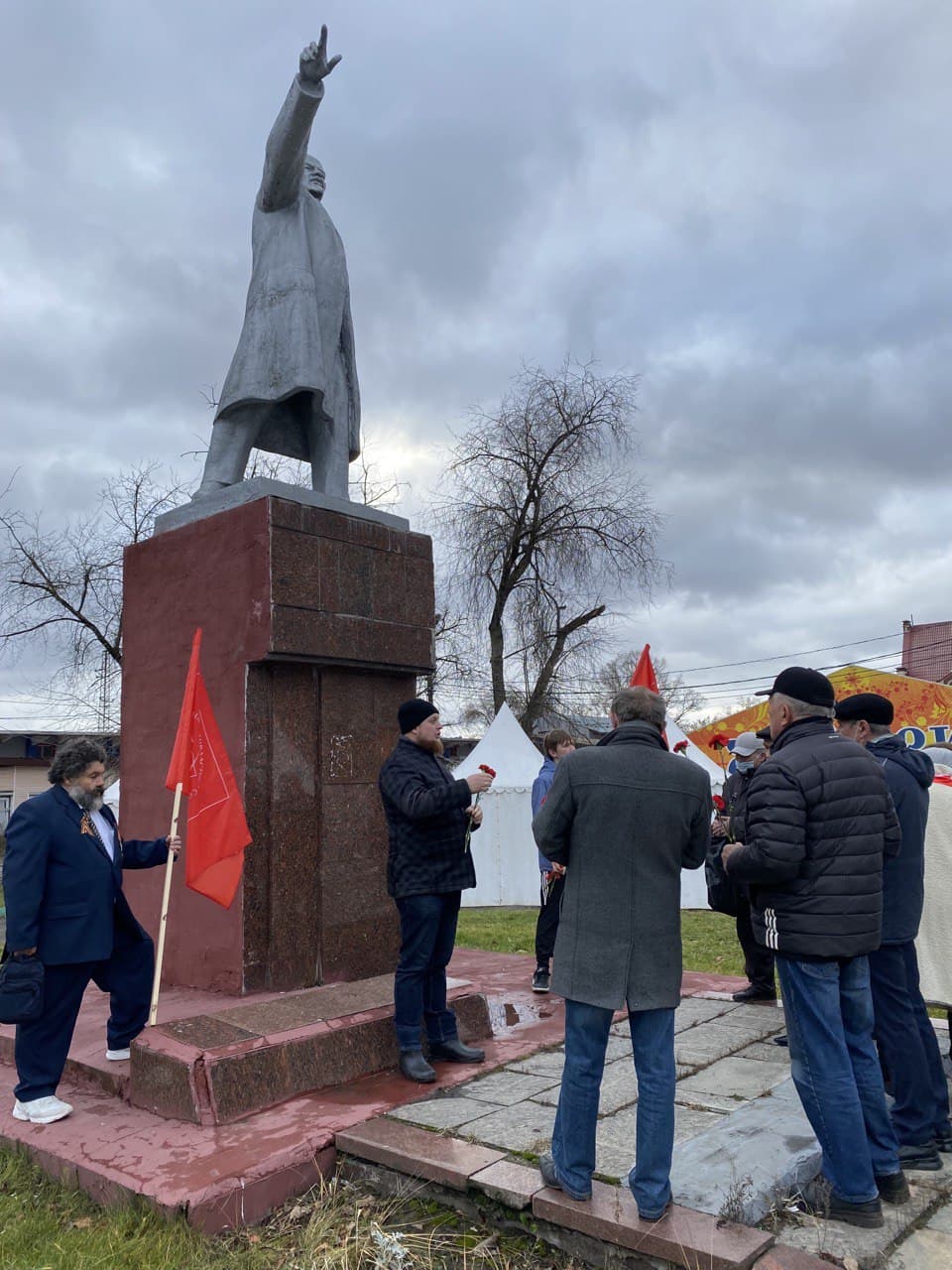 Коммунисты г.о. Орехово-Зуево отметили день Великого Октября