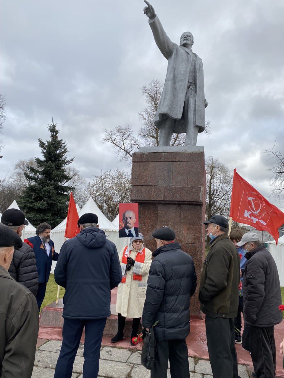 Коммунисты г.о. Орехово-Зуево отметили день Великого Октября