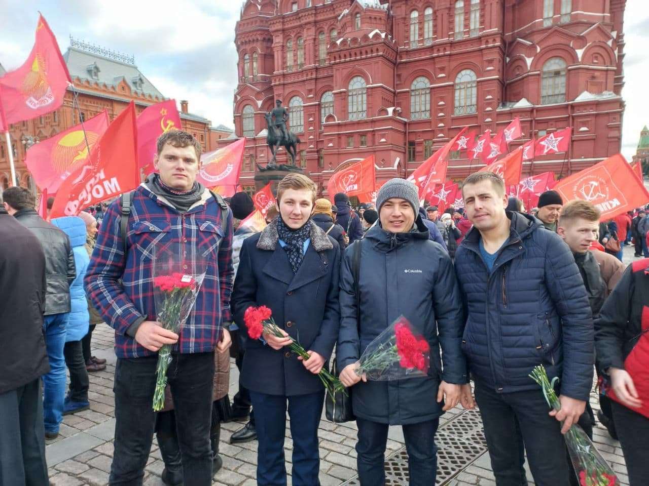 Коммунисты г.о. Орехово-Зуево отметили день Великого Октября