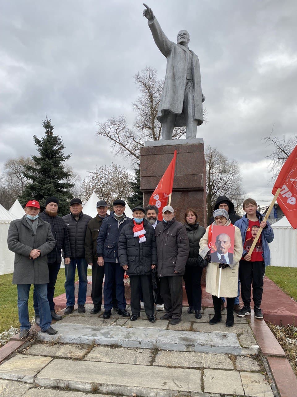 Коммунисты г.о. Орехово-Зуево отметили день Великого Октября