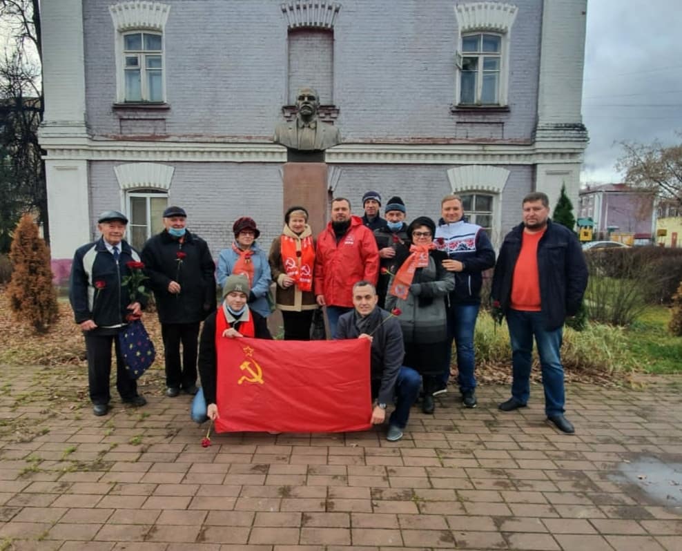 Празднование Великого Октября в Раменском
