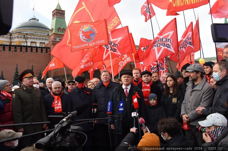 Г.А. Зюганов: «Это праздник прорыва в новый мир!»