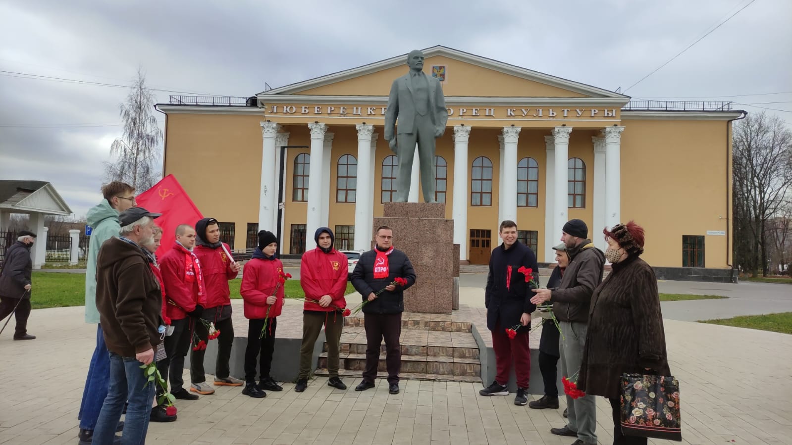 Люберчане отметили годовщину Октября