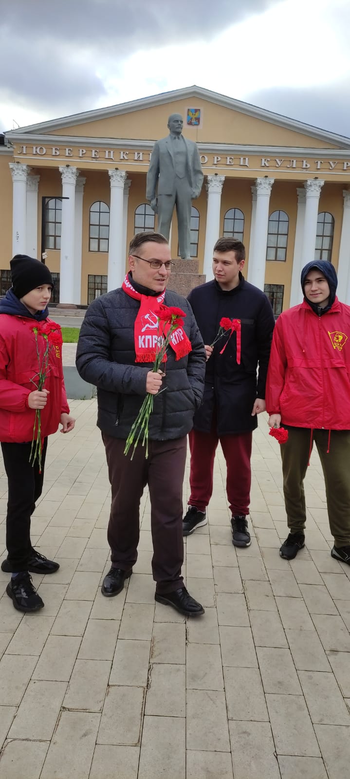 Люберчане отметили годовщину Октября