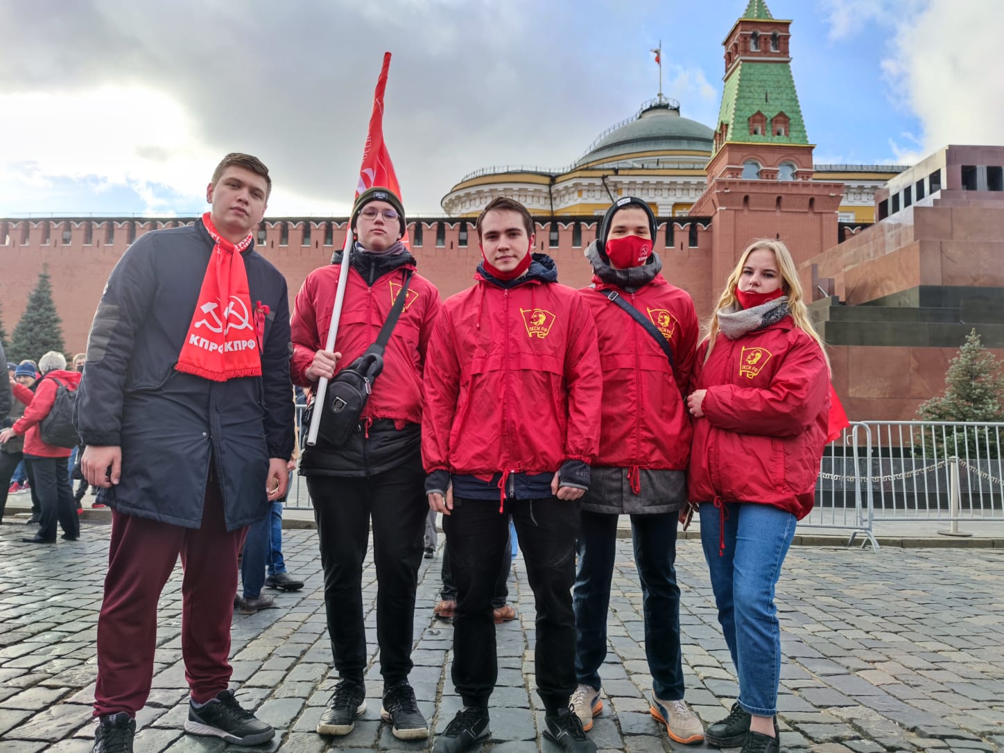 Люберчане отметили годовщину Октября