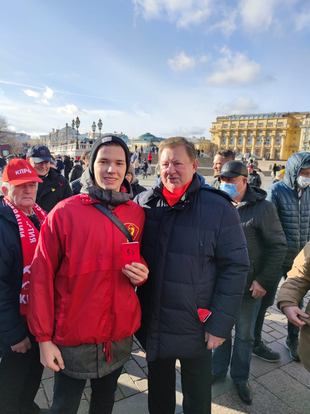Люберчане отметили годовщину Октября