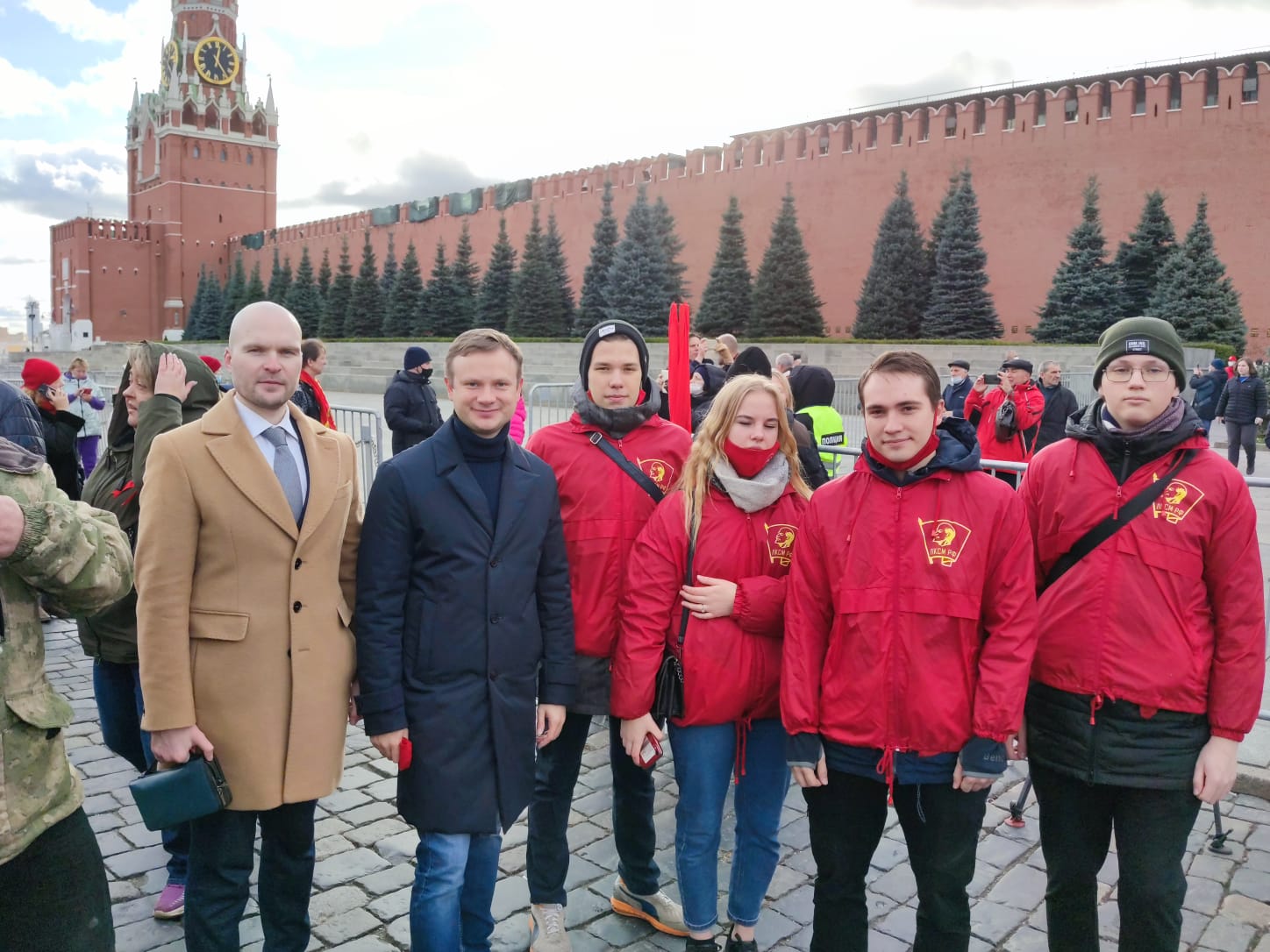 Люберчане отметили годовщину Октября