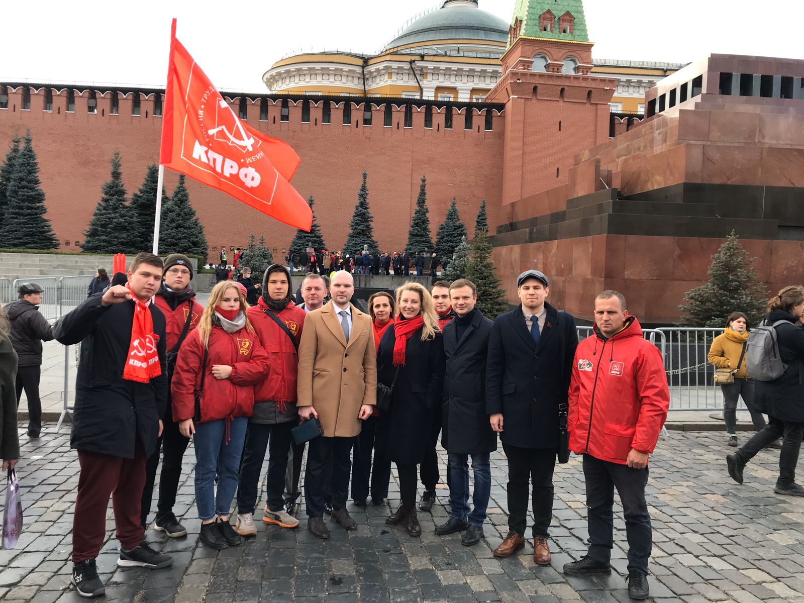 Люберчане отметили годовщину Октября