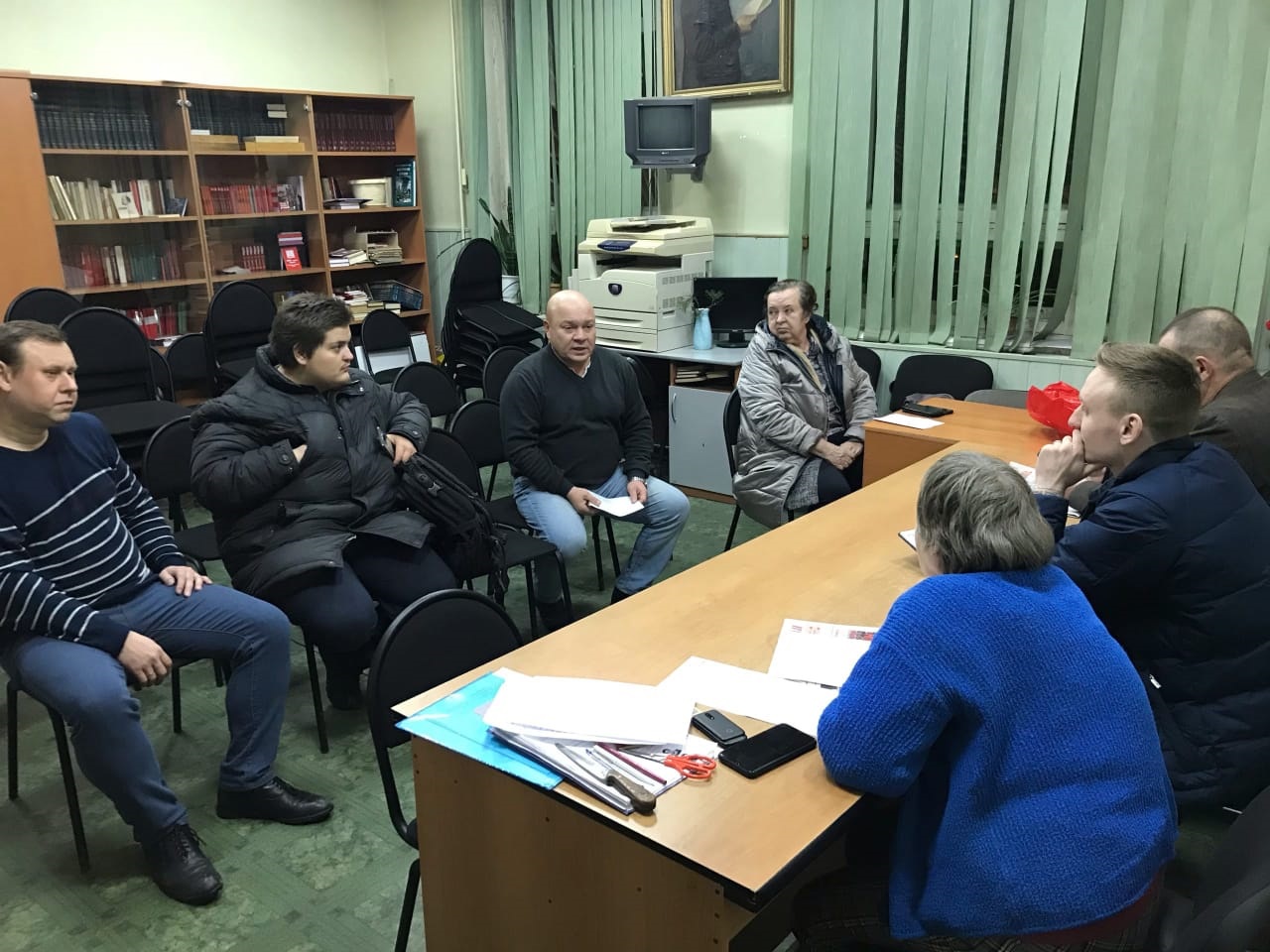 В Красногорском ГК КПРФ состоялись приём граждан и Бюро