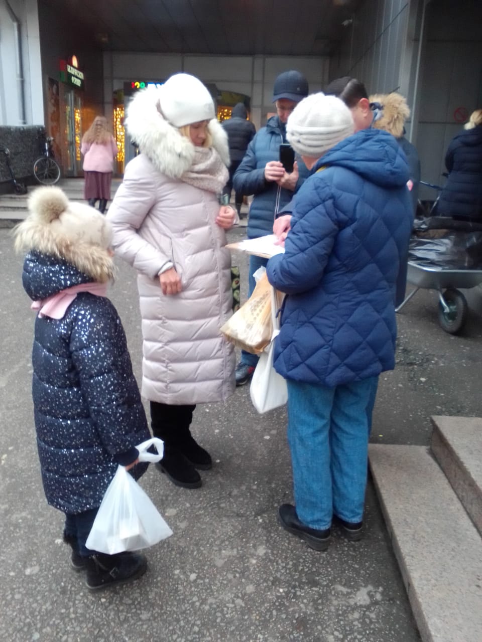 Сбор подписей в Люберцах