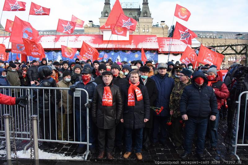 Возложение цветов в честь 80-летия начала контрнаступления советских войск под Москвой