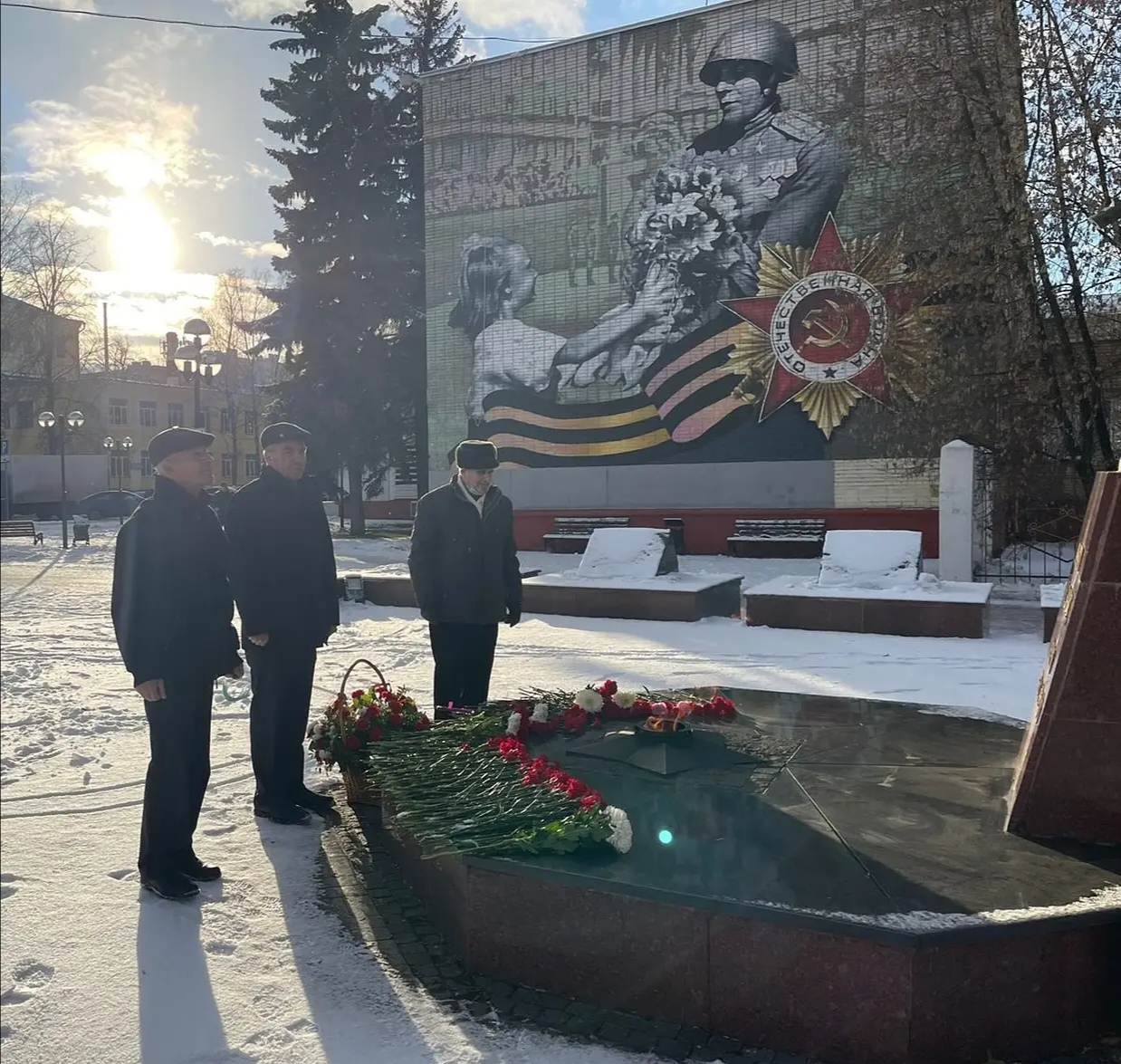 Люберчане отметили 80-летие контрнаступления советских войск под Москвой