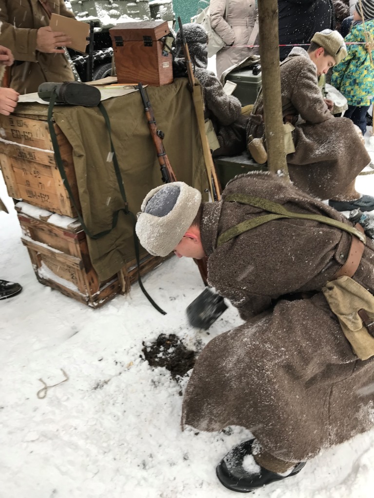 На переднем крае