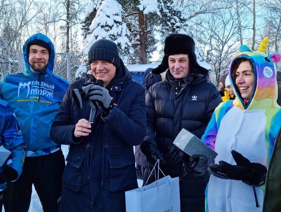 Открытие сезона зимнего плавания и закаливания в городском округе Балашиха