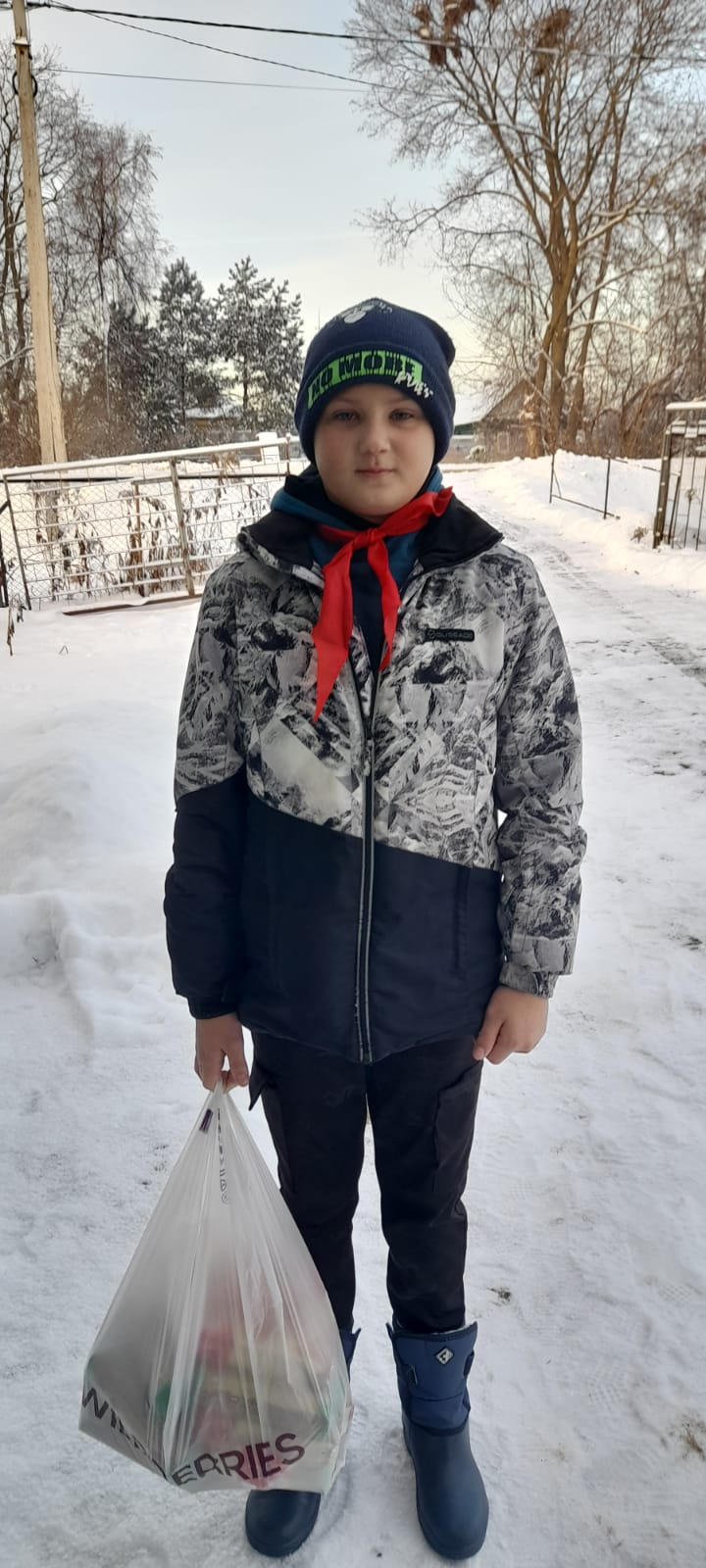 Лотошинские пионеры помогают нуждающимся