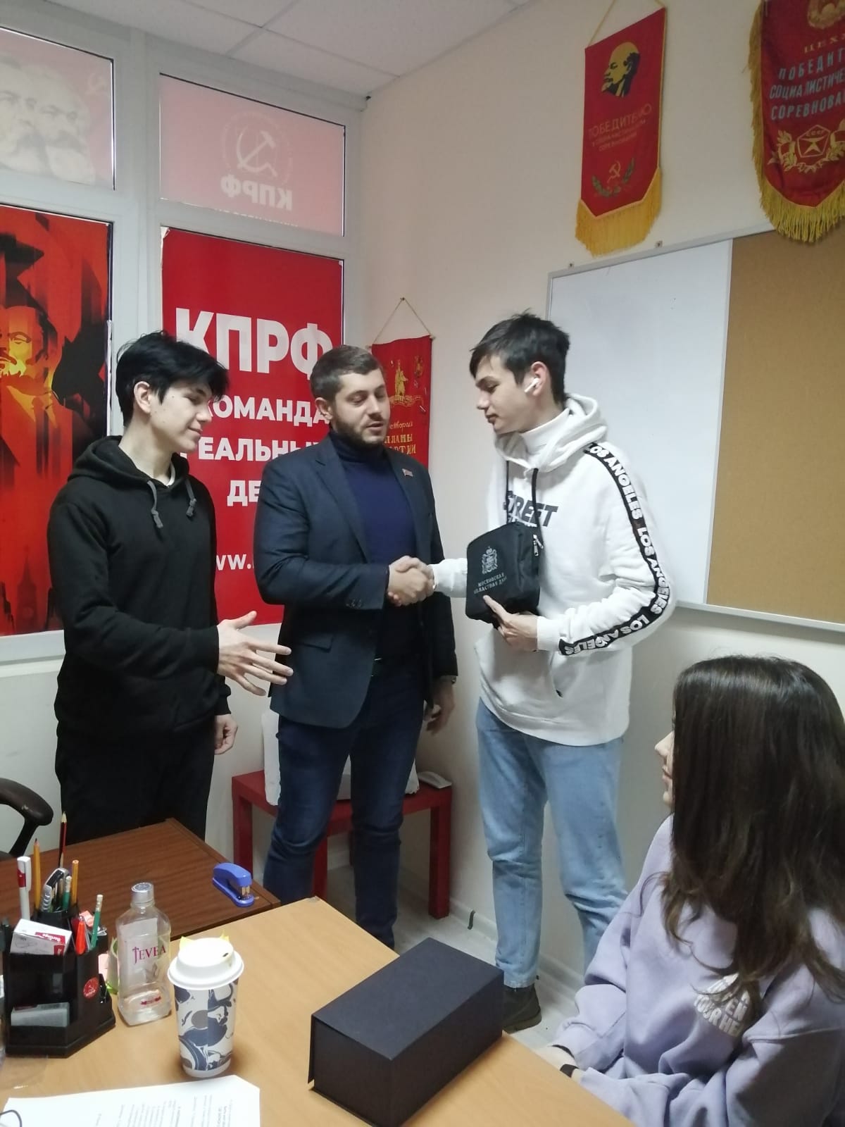 VIII-ое еженедельное заседание актива Балашихинского городского отделения КПРФ