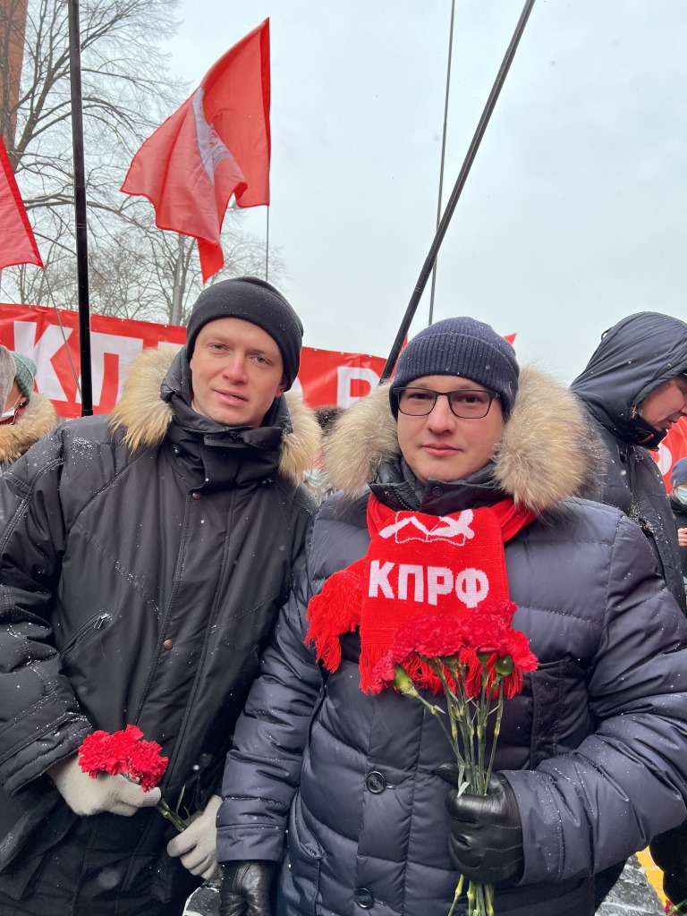 Коммунисты Балашихи Иосифа Виссарионовича Сталина помнят, чтут и уважают!