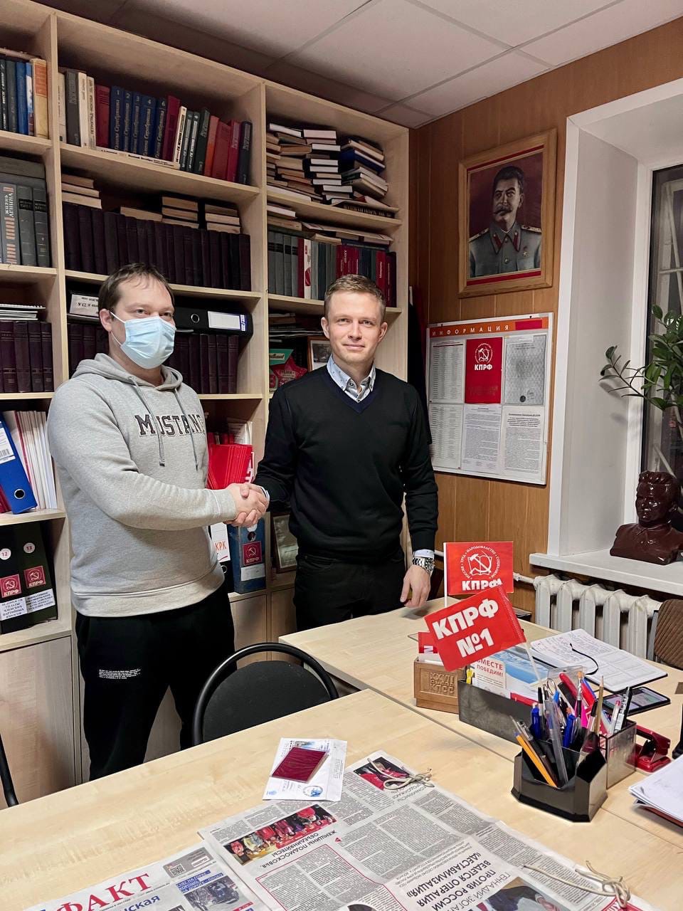 Коммунисты Балашихи провели очередной партийный прием жителей городского округа