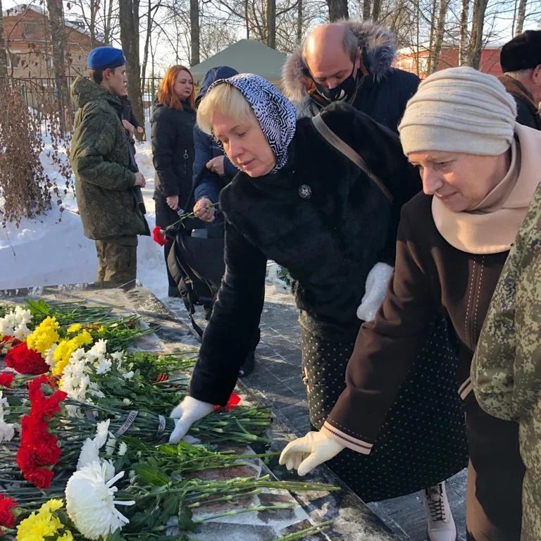 Коммунисты Талдомского городского округа приняли участие в митинге посвящённом выводу советских войск из Афганистана
