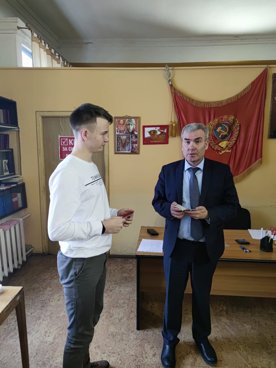 Отчётно-выборное собрание в первичном отделении «Томилино»