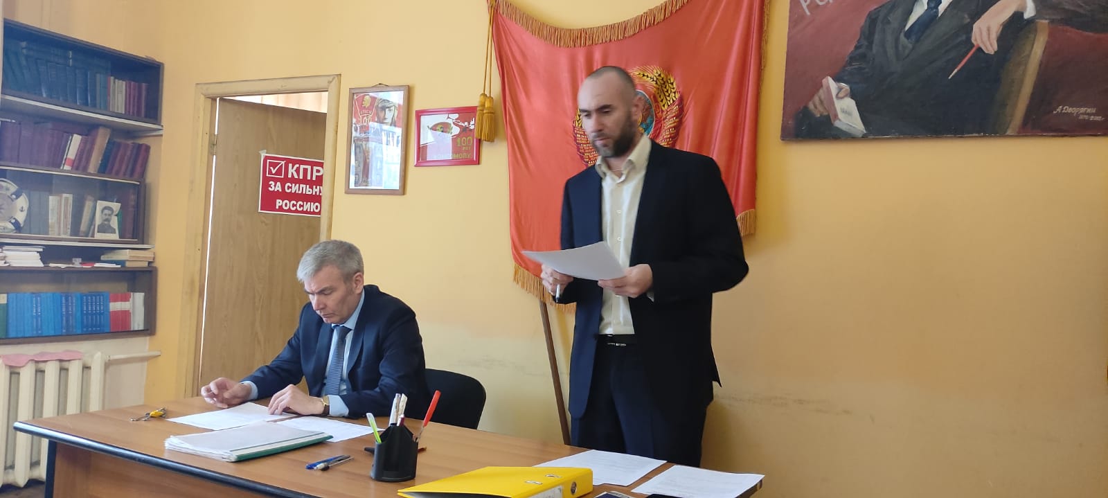 Отчётно-выборное собрание в первичном отделении «Томилино»