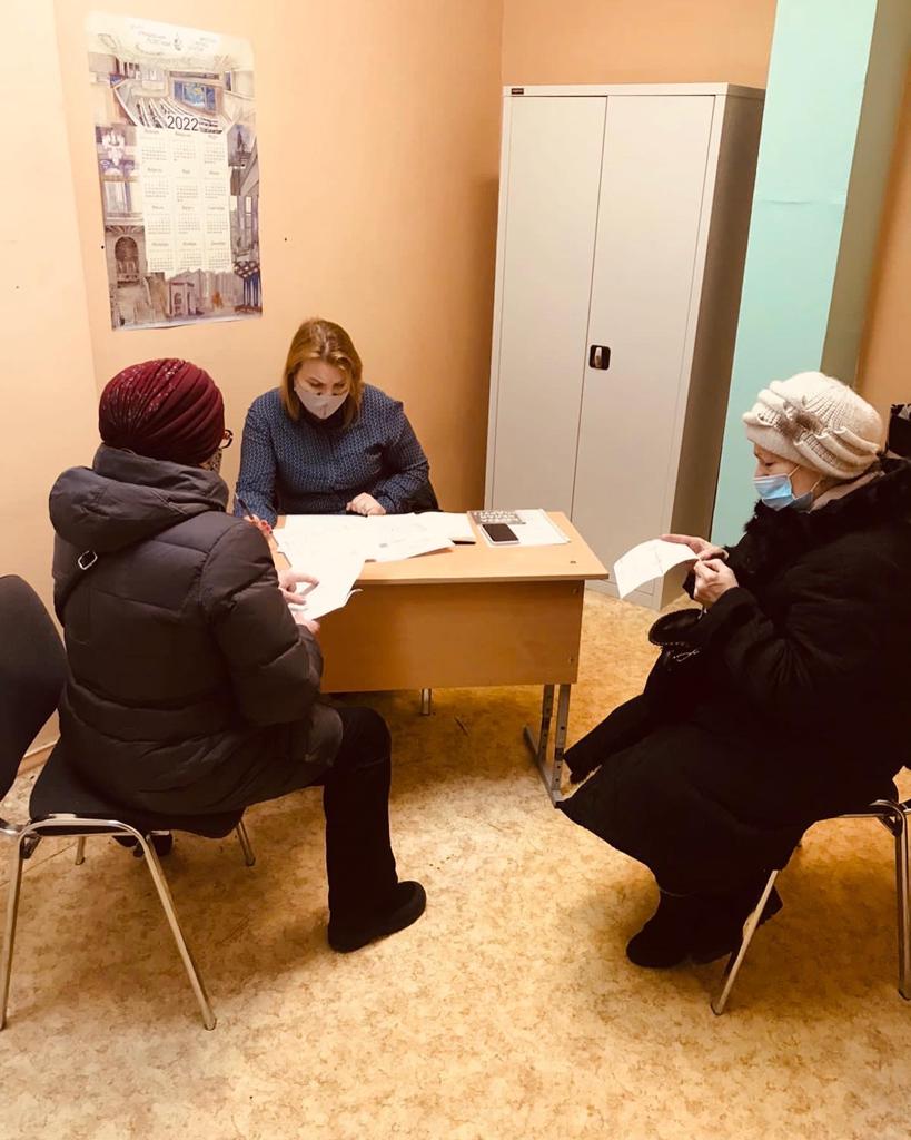 Депутат Совета депутатов г.о. Королев - Петрова Светлана провела прием жителей