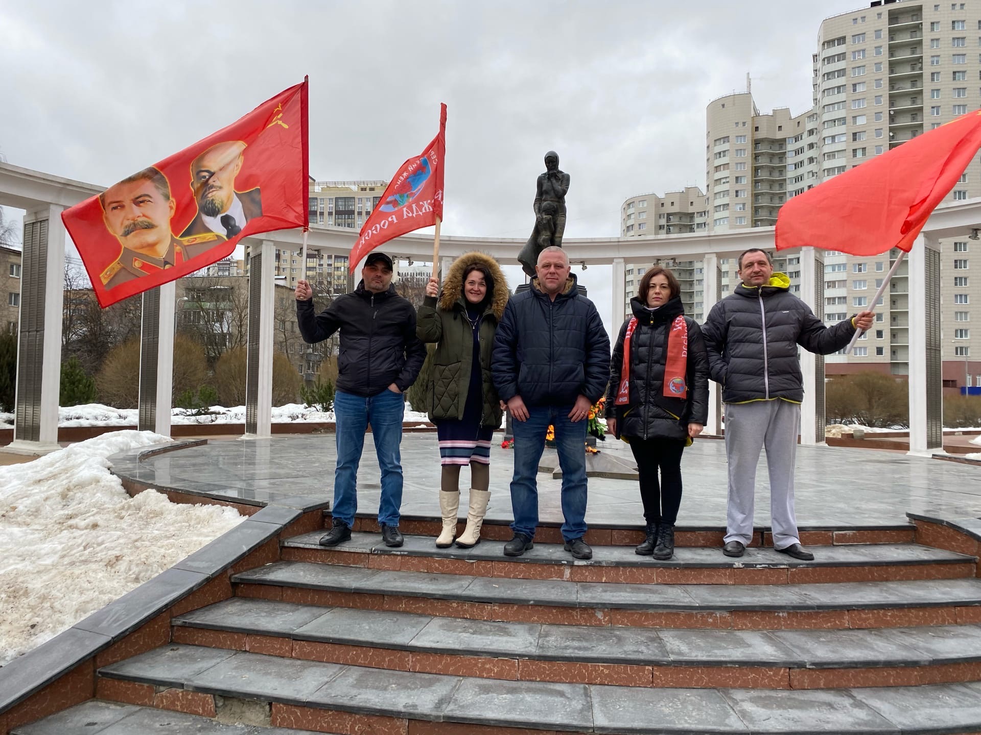 Праздничный автопробег в Пушкино