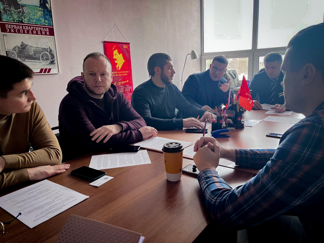 Совместное заседание актива нескольких ППО Балашихинского городского отделения КПРФ