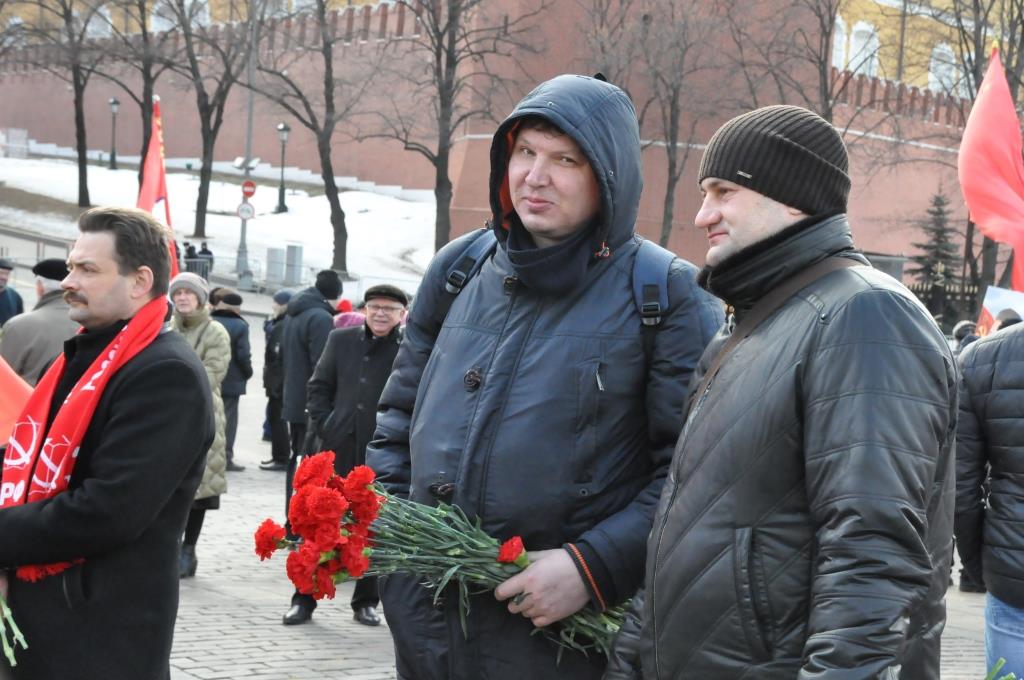 В Москве коммунисты почтили память И.В. Сталина