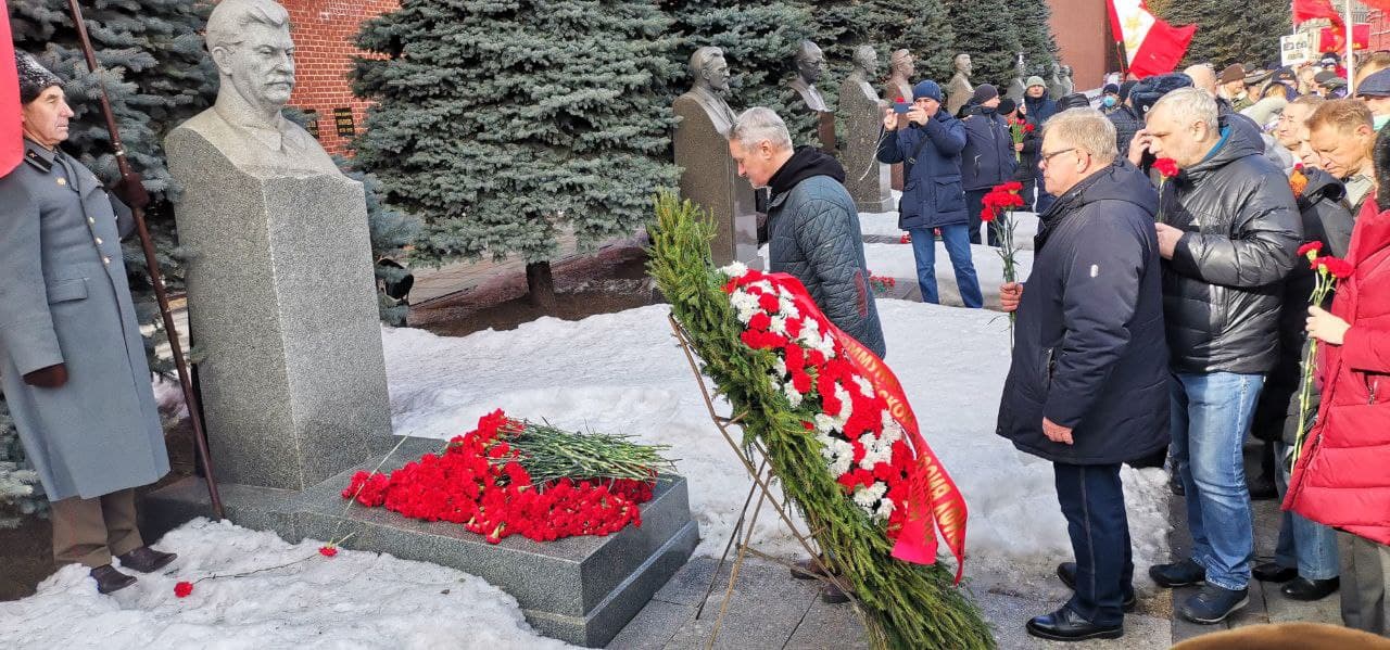 В Москве коммунисты почтили память И.В. Сталина