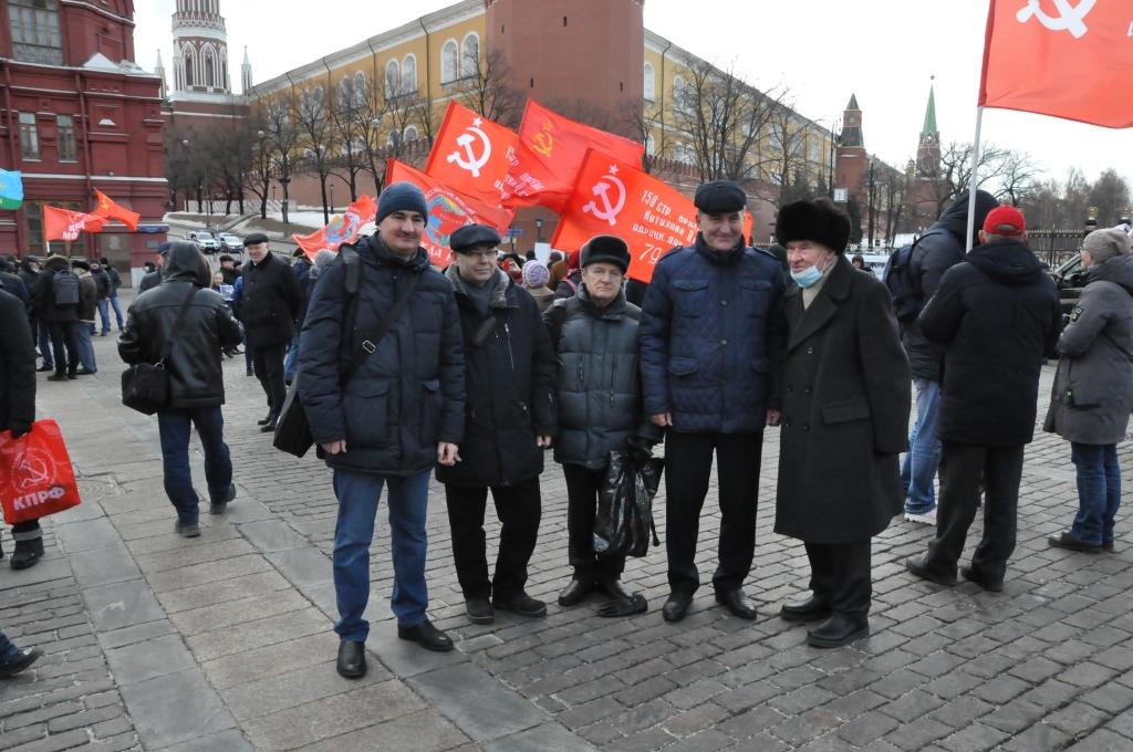 В Москве коммунисты почтили память И.В. Сталина