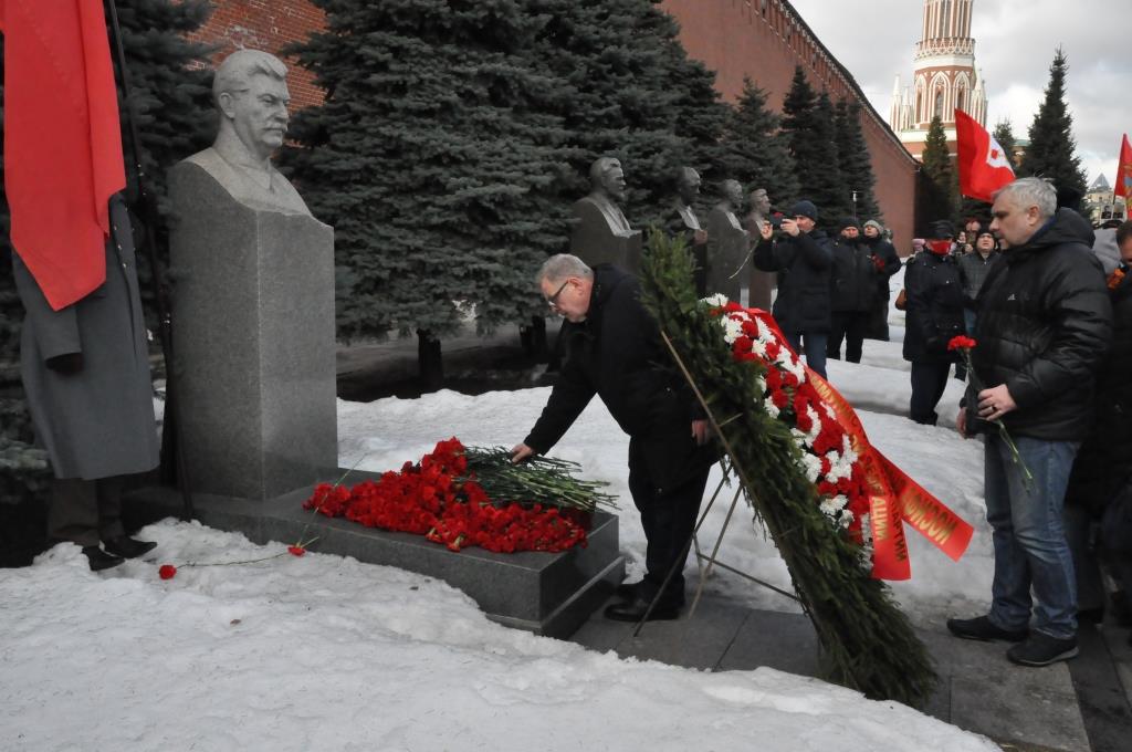 В Москве коммунисты почтили память И.В. Сталина