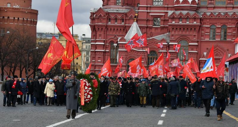 В Москве коммунисты почтили память И.В. Сталина