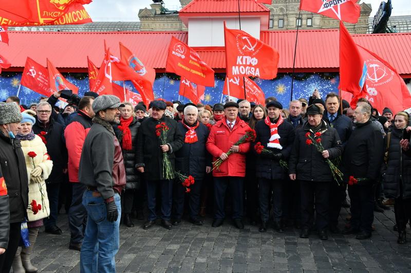 В Москве коммунисты почтили память И.В. Сталина