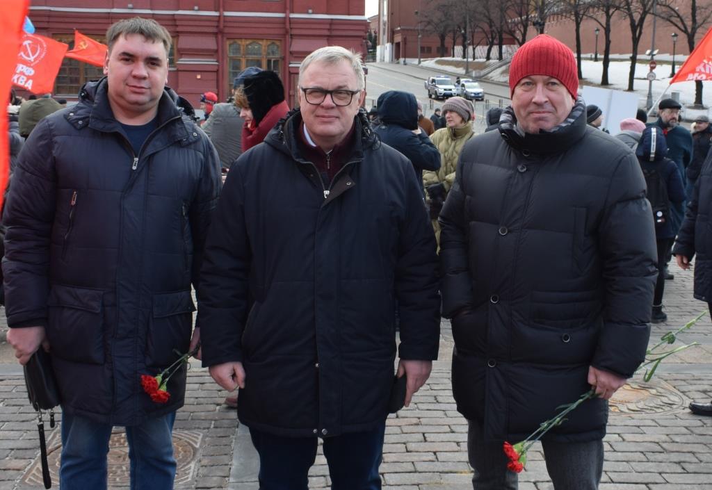В Москве коммунисты почтили память И.В. Сталина