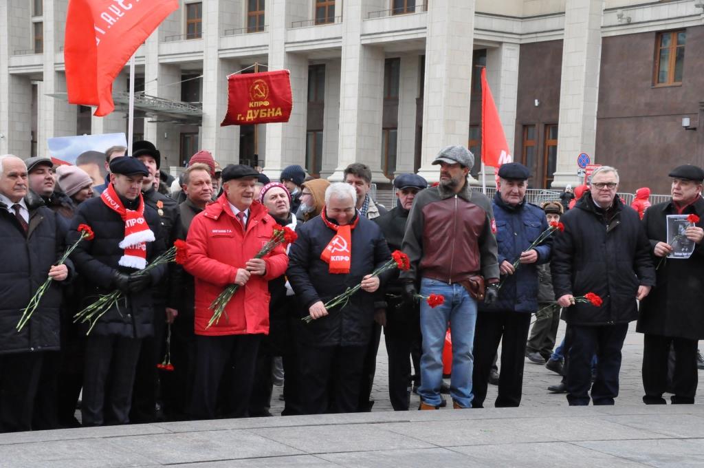 В Москве коммунисты почтили память И.В. Сталина