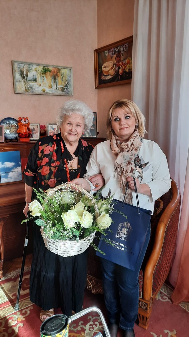 Поздравление ветерана!