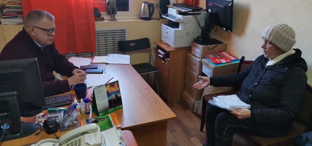Александр Наумов провел приём граждан в городском округе Кашира