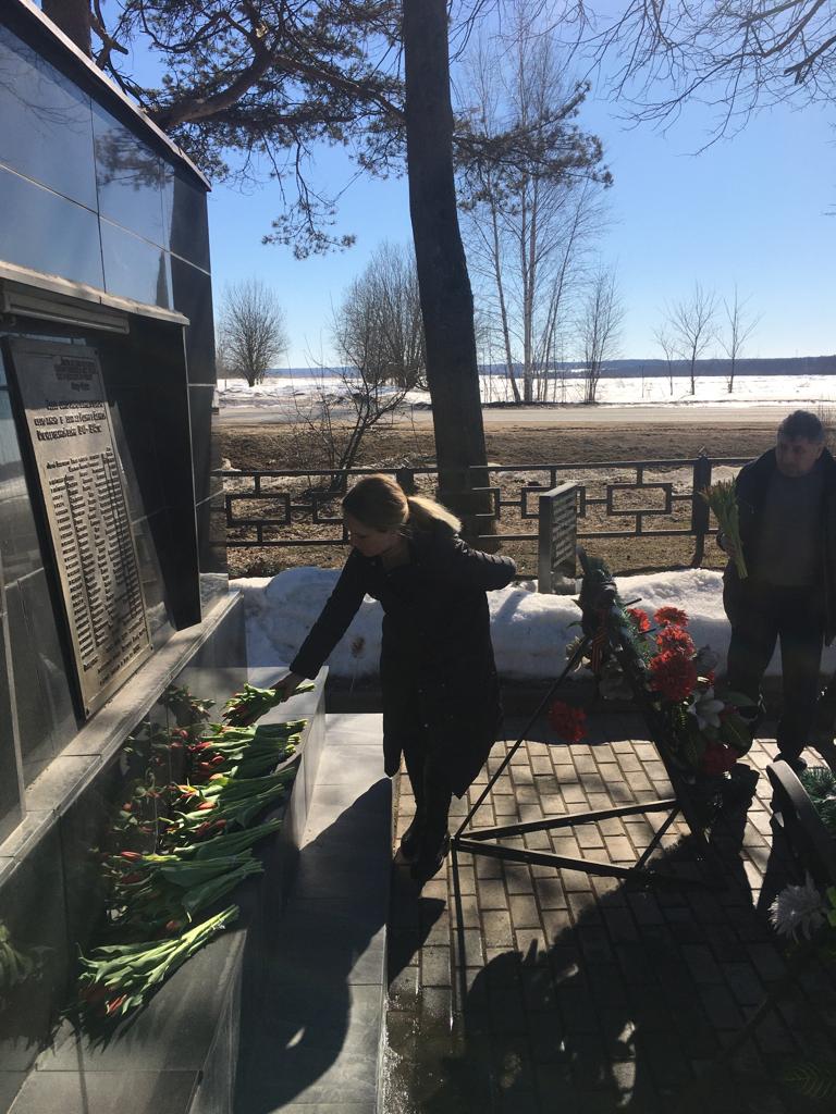 Клинский ГК КПРФ принял участие в акции поддержки ВС РФ