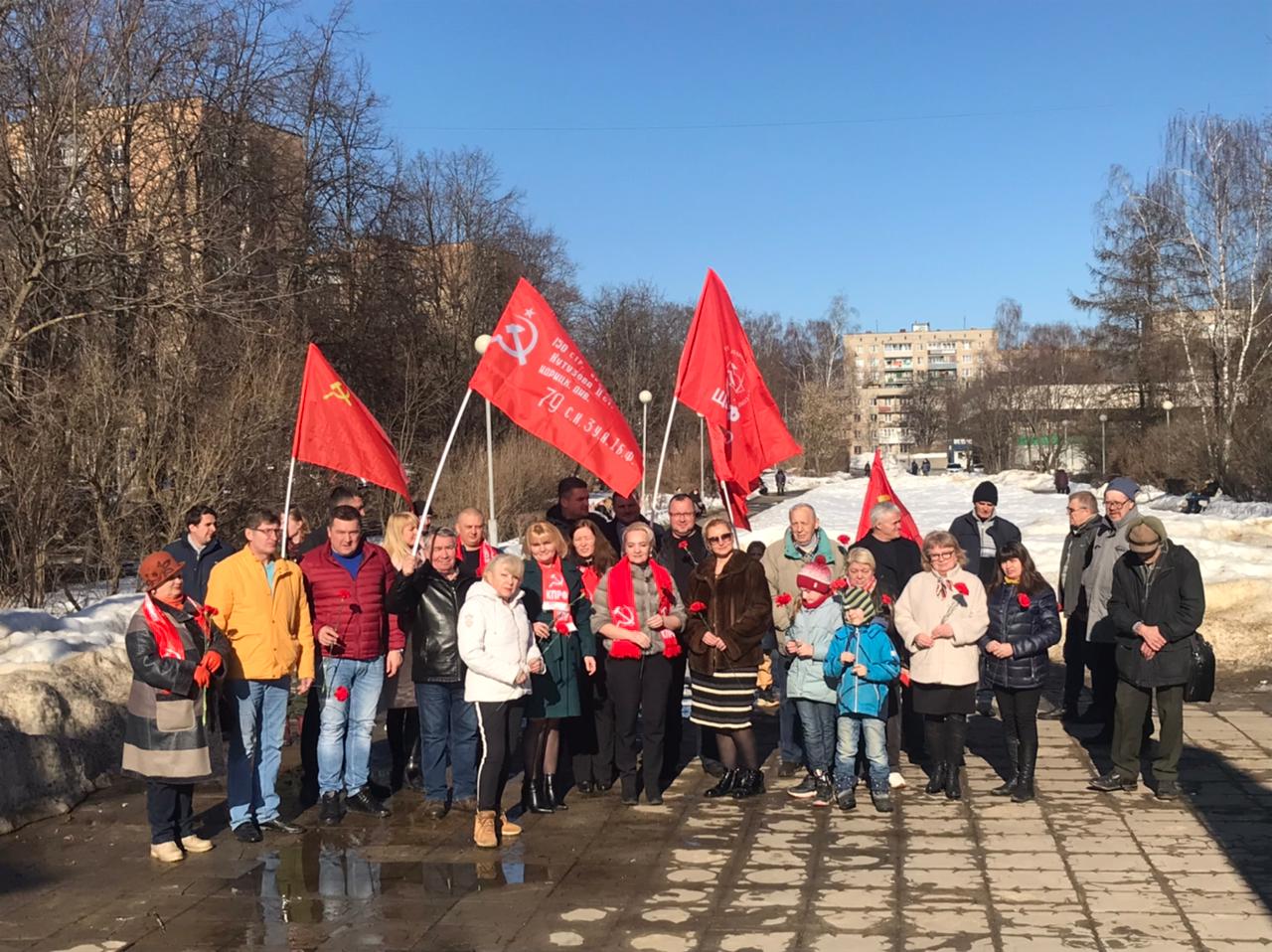 Коммунисты Фрязино присоединились к автопробегу под лозунгом «За мир без нацизма»
