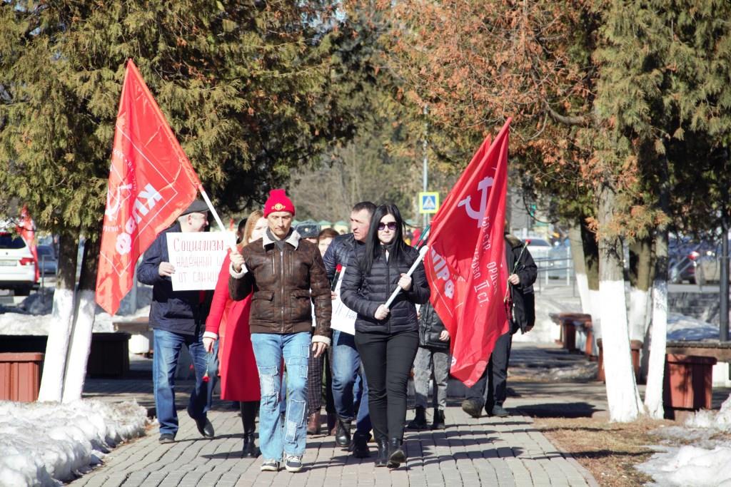 В Пушкинском городском округе прошёл автопробег в поддержку ВС России