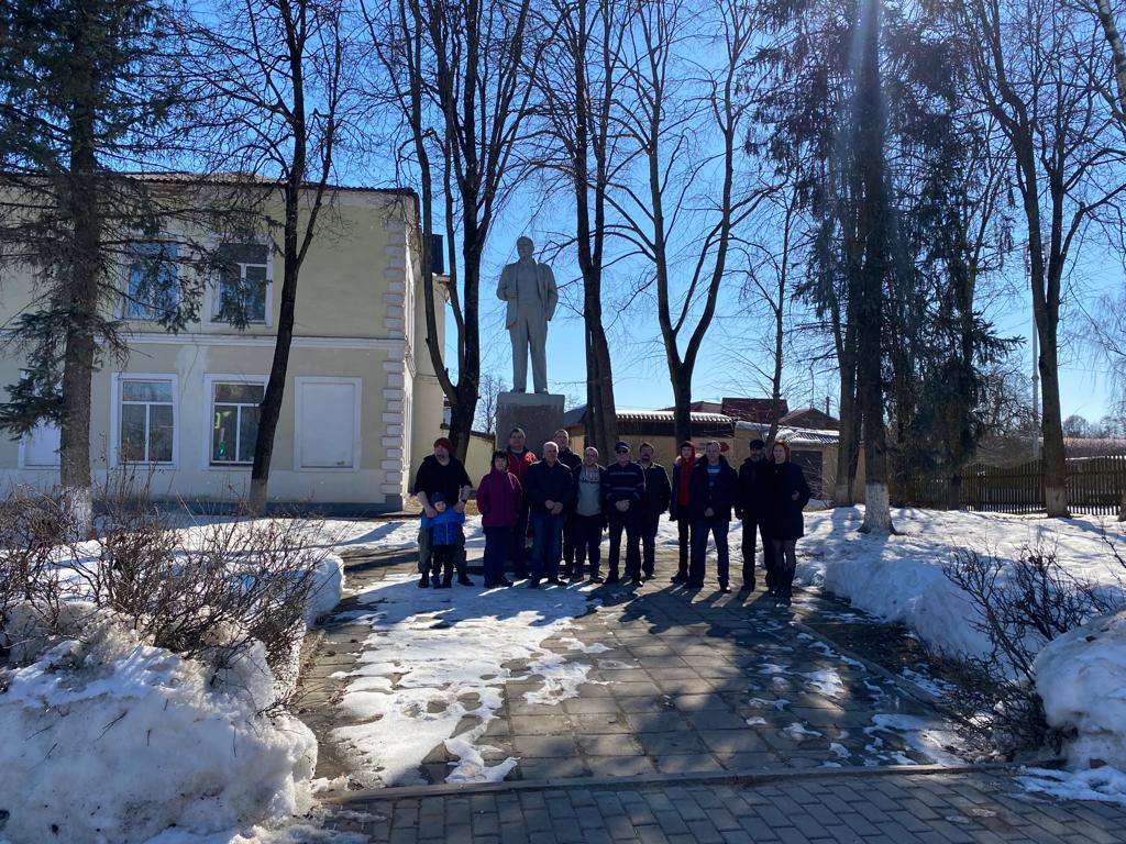 Автопробег коммунистов Одицово совместно с Рузой