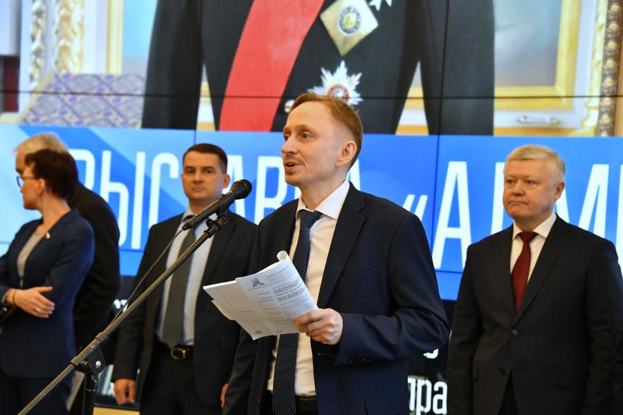 Г.А. Зюганов выступил на открывшейся в Госдуме выставке, посвящённой адмиралу Федору Ушакову
