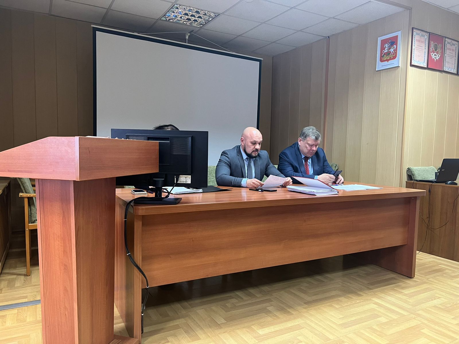 Депутат Мособлдумы от КПРФ Олег Емельянов принял участие в работе Совета депутатов г.о. Бронницы