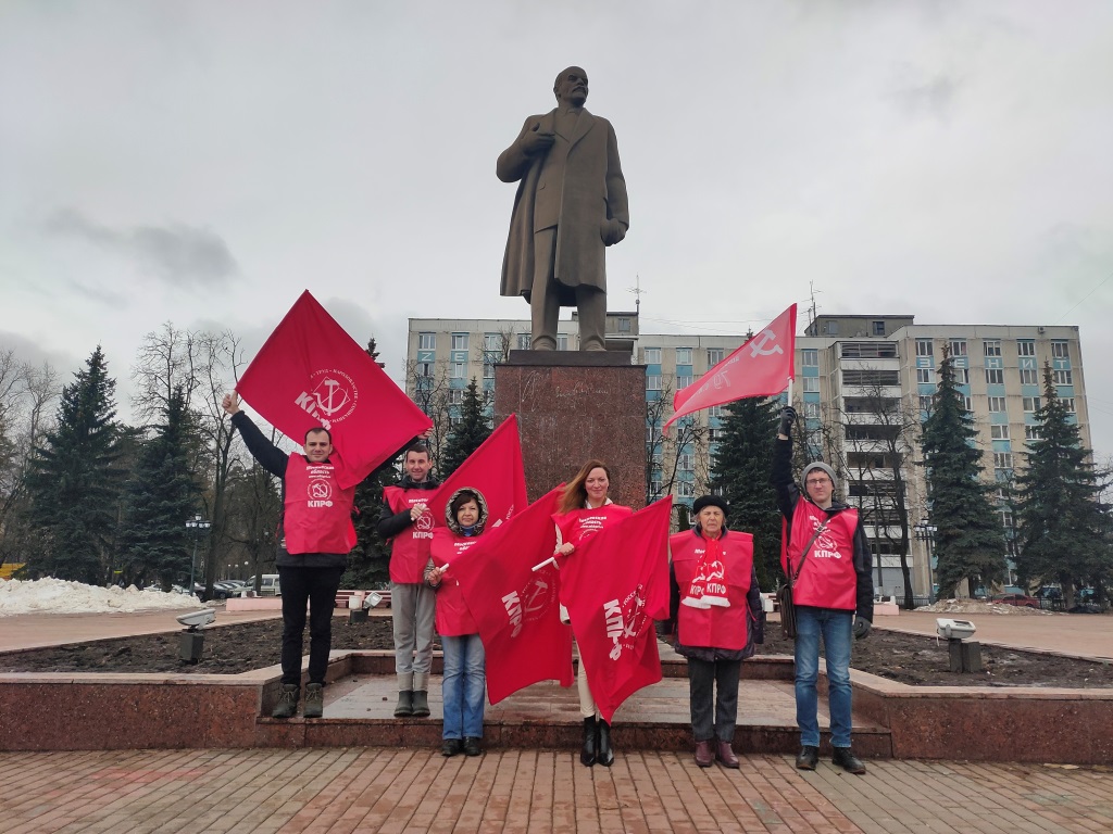 Коммунисты Красногорска приняли участие во Всероссийском автопробеге