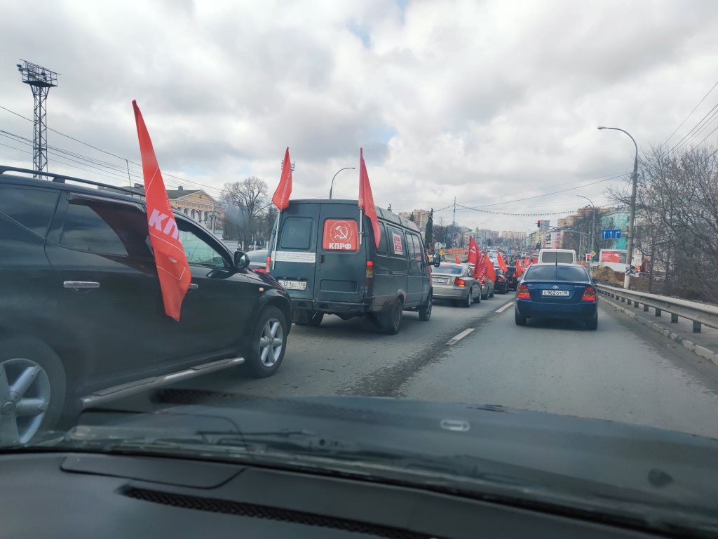 Автопробег в Люберцах
