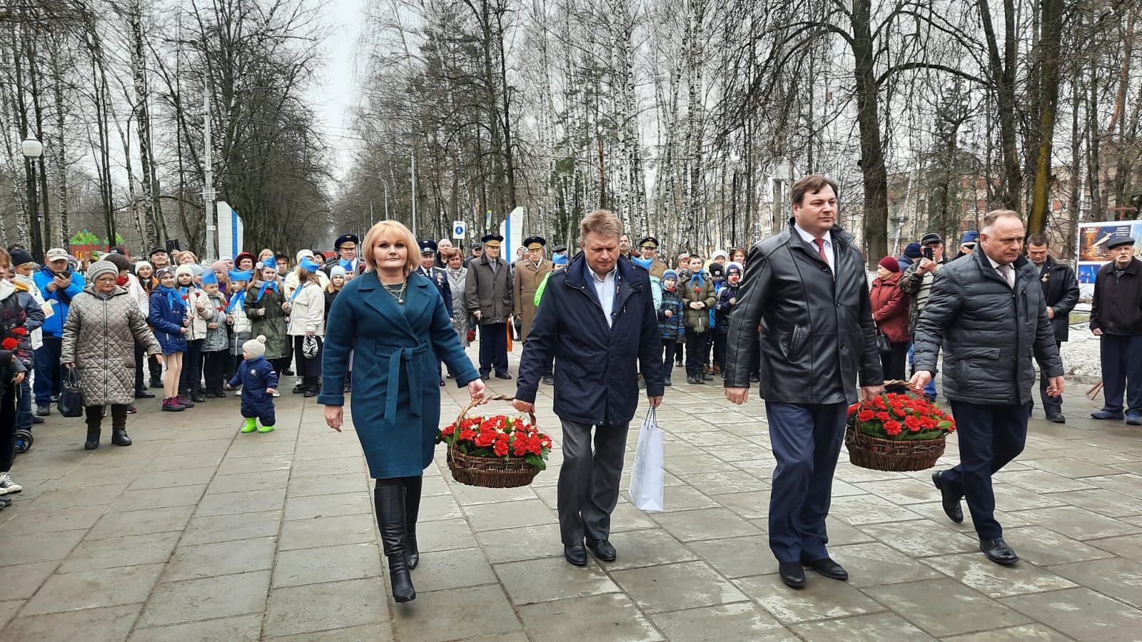 День космонавтики в Монино